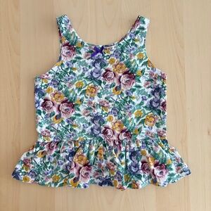 Vintage floral tank top 3T